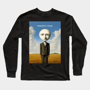 Fool: Nobody's Fool on a Dark Background Long Sleeve T-Shirt